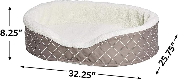 MidWest Homes for Pets CU36MRD Couture Orthopedic Cradle Pet Bed for Dogs & Cats, Intermediate - Image 2