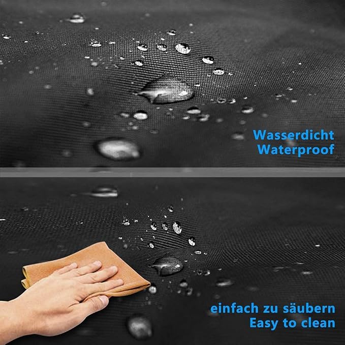 Waterproof SUV Cargo Liner for Nissan Pathfinder 1985–2025 2026 R53, Heavy Duty Pet Trunk Cover with Bumper Flap Protector, Non Slip,Dog Car Travel Mat,Black - Image 6
