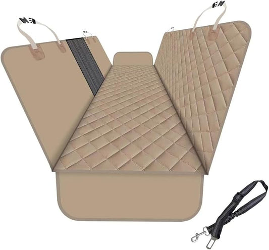 GXT Dog Back Seat Cover Protector for Cars SUV and Trucks with Mesh Window, Scratchproof Nonslip and Waterproof Material by GXT