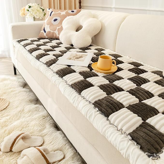 Dog Couch Protector, Couch Cover for Dogs Washable Pet Bed Couch Cover, Pet Friendly Sofa Cover for Large Dogs (Black, 23.6 x 63 inch) - Image 2