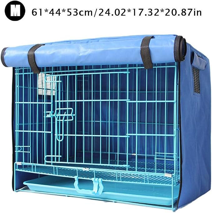 Dog Crate Cover for Wire Crates,Fits Most Dog Crates,Windproof Water-Resistant Oxford Pet Kennel Covers, Provided for Wire Crate Indoor Outdoor Protection,Easy to Put On, Take Off - Image 6