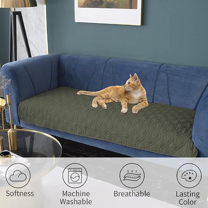 Ameritex Waterproof Dog Bed Cover Pet Blanket for Furniture Bed Couch Sofa Reversible - Image 4