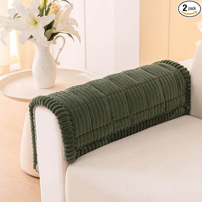 Awjcsv Couch Covers for Dogs Washable, Non Slip Sofa Protector Pet Friendly | Thick, Soft Furniture Cover, Against Pets Hair & Scratch, Fits Leather and Fabric Couches, 27.6" X 27.6" by Awjcsv