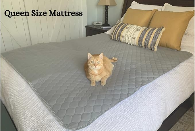 Caldwell's Pet Supply Co. 60x60 Potty Pads, Washable Pee Pads for Dogs, Reusable Pee Pad for Dogs, Puppy Potty Mat, Whelping Rug, Reusable Puppy Mat, Waterproof Rug for Dog, for Large Dog - Image 8