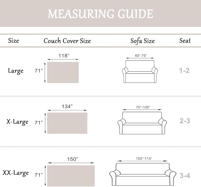 Floral White Jacquard Boho Couch Cover - Washable Decorative Chenille Sofa Slipcover for Kids and Pets, 1 Piece Non Slip Furniture Protector, Multi-Use Blankets (XLarge, 71" x 134") - Image 5
