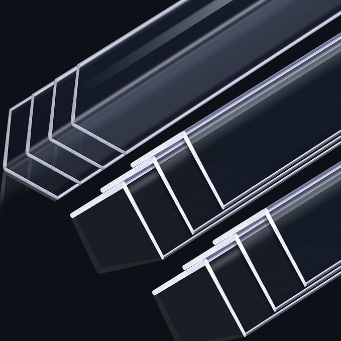 Sasylvia 1 Pcs Wall Corner Protector Guards, Avoid Scratching Scuffs, Vinyl Corner Trim Molding, Easy Install & Cleaning for Door Countertop Furniture Cabinet Protection (1-1/8 x 36 Inches,Clear) - Image 7
