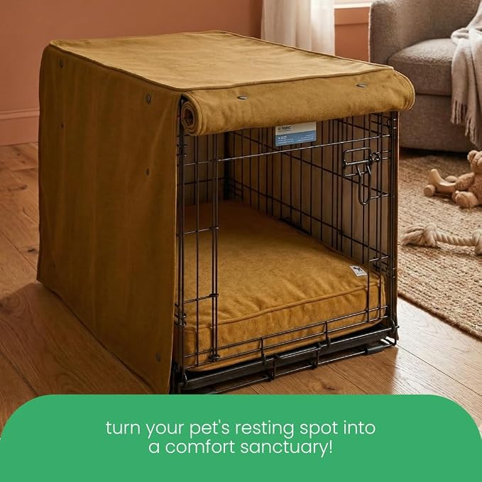 Molly Mutt Fast Car Dog Crate Cover, GOTS-Certified 100% Organic Cotton Canvas Cover for Dog or Puppy Kennel and Cage, Washable, Free of Harmful Chemicals, XX-Large, Fits 48"x30"x33" Crate - Image 7