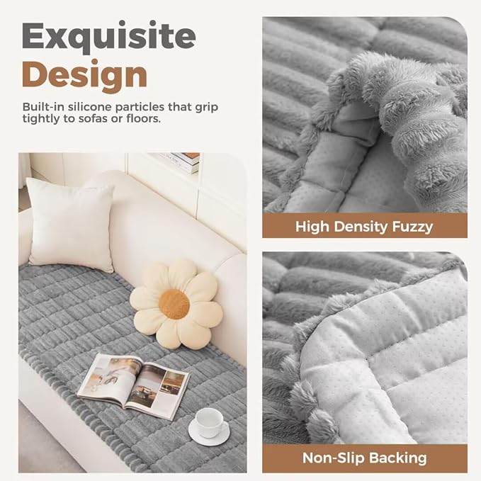 Big Size Couch Covers for Dogs, Washable Sofa Couch Cover for Pet, Couchs Covers for Cushion Sofa Pet Friendly, Non Slip Sofa Cover (27.6''*82.7''/70 x 210cm) - Image 4