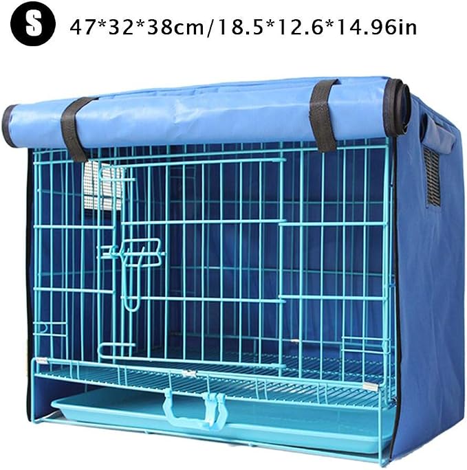 Dog Crate Cover for Wire Crates,Fits Most Dog Crates,Windproof Water-Resistant Oxford Pet Kennel Covers, Provided for Wire Crate Indoor Outdoor Protection,Easy to Put On, Take Off - Image 6