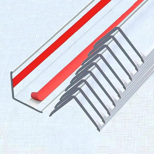 Clear Self-Adhesive Wall Corner Guards, 10 Pack, 1.2in x 39.5in | Walls Edge Protector, Corner Protectors for Wall, Furniture Corner, Door, Easy to Install for Baby by BEKWS