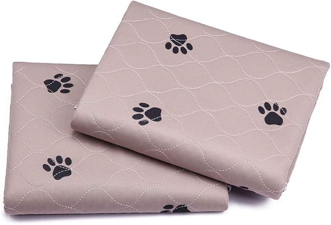 SincoPet Washable Dog Pee Pads with Puppy Grooming Gloves,Puppy Pads,Reusable Pet Training Pads,Large ,Waterproof Pet Pads for Dog Bed Mat,Super Absorbing Whelping Pads,48x48 Inch (Pack of 2) - Image 4