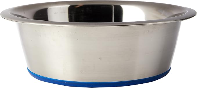 CLASSIC Pet Products Non-Slip Stainless Steel Dish (1600 ml - 215 mm, 8.5 inch Diameter Dog Bowl), Clear - Image 3