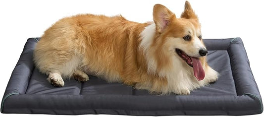 BALANCE Oxford Dog Bed for Extra Large Dogs, Waterproof Dogs Crates Pad Outdoor XL Dog Crate Mat, Wipe Clean & Easy Rinse, 42 inch by BalancePet