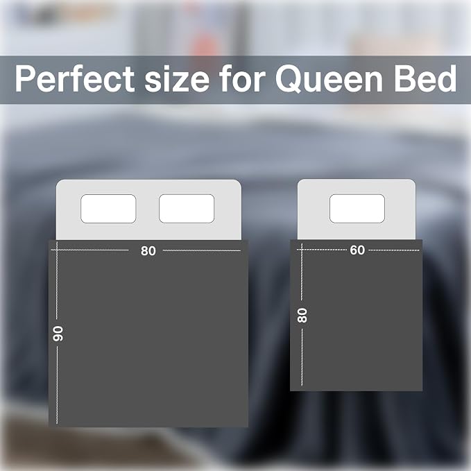Waterproof Queen Size Blankets for Bed 60'' x 80'', Water Proof and Stain Resistant Throw Blankets for Couch Sofa, Soft Reversible Mattress or Furniture Protector Large Size for Twin, Queen Beds(Grey) - Image 4