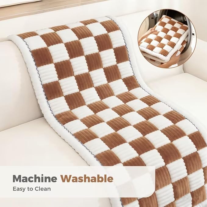 Couch Covers for Dogs, Washable Sofa Couch Cover for Pet, Couchs Covers for Cushion Sofa Pet Friendly, Non Slip Sofa Cover (27.6''*82.7''/70 x 210cm) Thickened Version - Image 8