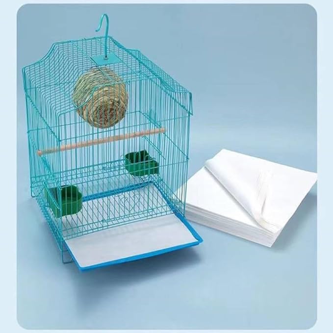 150 Sheets Custom Cut Bird Cage Liner Pet Cage Liner Choice Plain -Poly-Wax Bird Cage Liner *****Please Message us with Your Specific Size***** (Poly Coated (40lb) Any Size up to 30x30) - Image 3