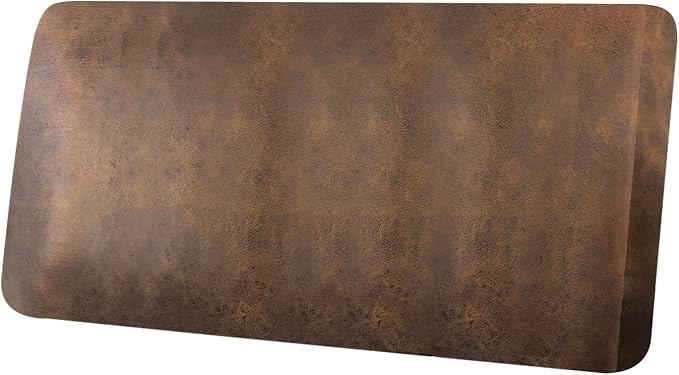 ANARACHON Leather Look Couch Cushion Covers Sofa Seat Slipcovers Sets Couches Furniture Protector for Sectional Armchair Loveseat Pets Kids Stretch Spandex Fabric (1 Cushion Loveseat, Dark Brown) by ANARACHON