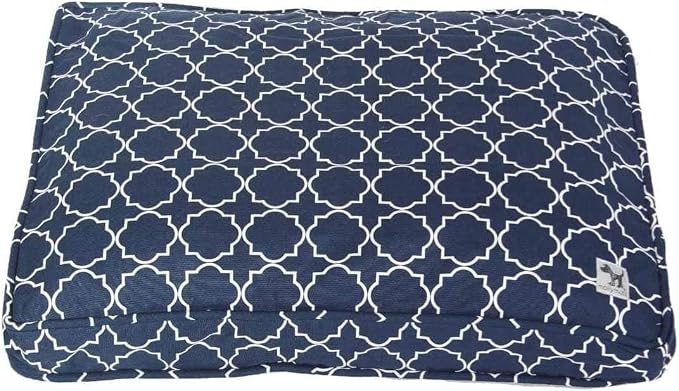 Molly Mutt Dog Crate Pad Cover, 100% Cotton Canvas Cover for Dog or Puppy Crate Bed, Durable, Washable, and Free of Harmful Chemicals, Pre-Shrunk, 36"x24"x2.5", Romeo & Juliet - Image 2