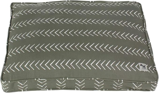 Molly Mutt Dog Crate Pad Cover, 100% Cotton Canvas Cover for Dog or Puppy Crate Bed, Durable, Washable, and Free of Harmful Chemicals, Pre-Shrunk, 48"x30"x2.5", Forever Young - Image 2