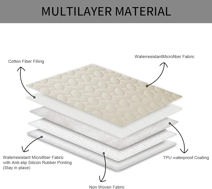 Ameritex Pet Bed Cover Dog Bed Blanket for Sofa and Furniture Waterproof New Pattern Design - Image 6