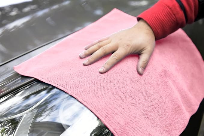 Avalon Towels Microfiber Cleaning Cloths (Value Pack of 48) - Size 16 x 16 Inches, Highly Absorbent Cleaning Rags, Lint Free, Reusable and Washable, Microfiber Towels for Cars - Image 6