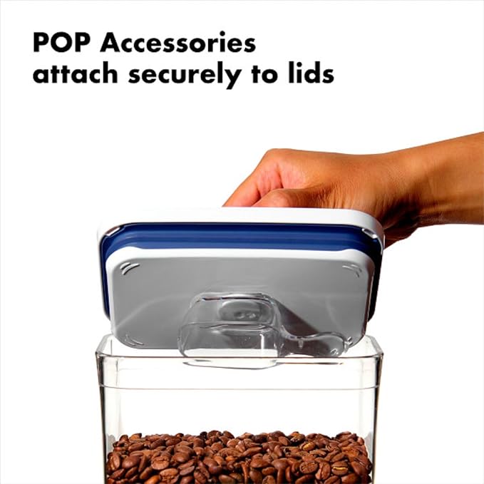 OXO New Good Grips 6‑Piece POP Container Bulk Set, Stackable with Attached ½ Cup Scoops, Panty Organization and Storage - Image 6