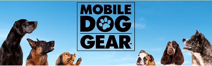 Mobile Dog Gear: Weekender Backpack - Black - Quilted Pet Travel Bag Holds Dog Accessories, Food Carriers, Silicone Bowls, Built-In Feeding Placemat - Image 9
