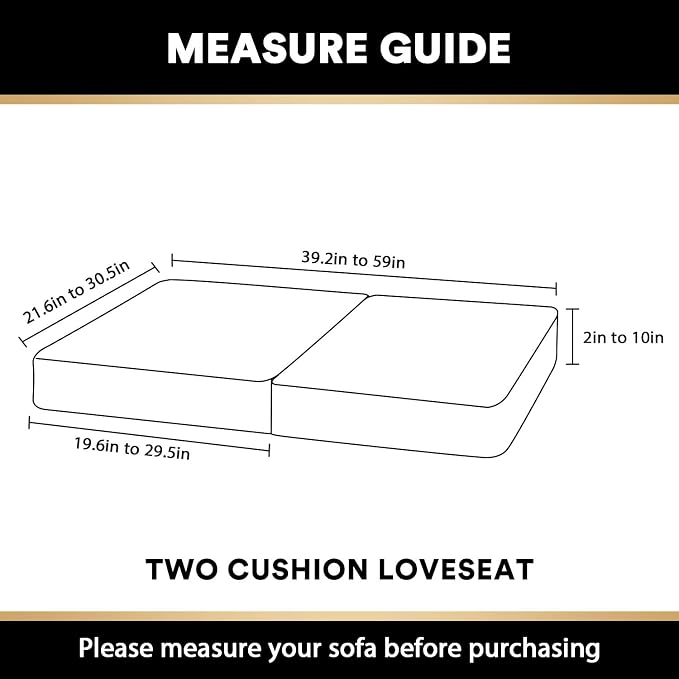 PrinceDeco Velvet Couch Cushion Cover Stretch Cushion Slipcover for Chair Loveseat Sofa Furniture Protector Seat Cushion Sofa Cover (Each Width Up to 29.5", Navy) - Image 2