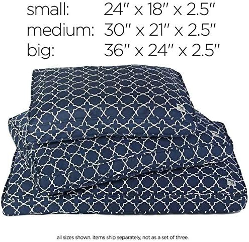 Molly Mutt Sheepy Wool Crate Mat - 100% Cotton Canvas Cover with Temperature-Regulating 100% Natural Wool-Filled Insert Dog Bed - Soft & Supportive Wool-Filled Bed - (54"x37"x2.5", Rocketman) - Image 5