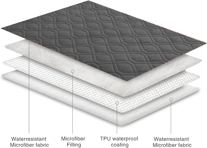 Ameritex Waterproof Blanket Reversible Dog Bed Cover Pet Blanket for Furniture Bed Couch Sofa - Image 5