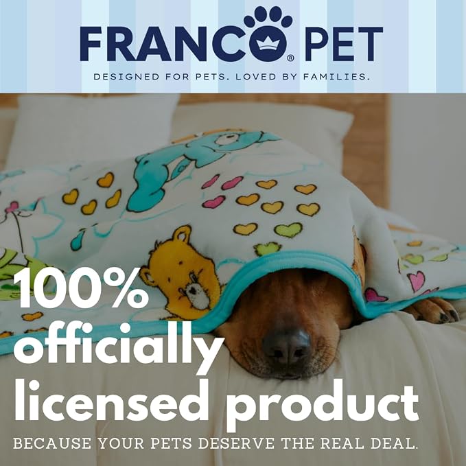 Franco Pet Care Bears XL Oversized Super Soft Cozy Waterproof Sherpa-Backed Blanket Throw for Large Dogs, Couch/Bed/Car, 60x80 (Officially Licensed Product) - Image 8