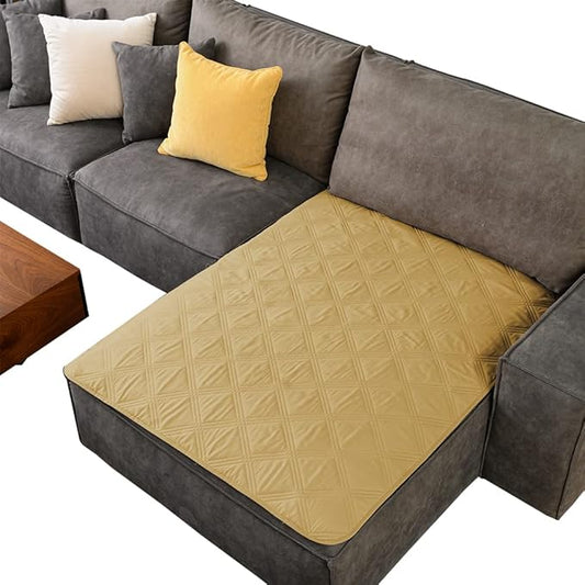 Ameritex Waterproof Dog Bed Cover Pet Blanket with Anti-Slip Back for Furniture Bed Couch Sofa (40x50 Inch (Pack of 1), Sand) by Ameritex