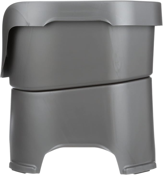 Neater Pet Brands Neater Feeder Deluxe Mess Proof Dog Bowls Elevated for Large Dogs Over 40 lbs, Made in USA, No Spill Raised Dog Food Bowl Stand Feeding Station, Food and Water Bowl Set, Gunmetal - Image 9