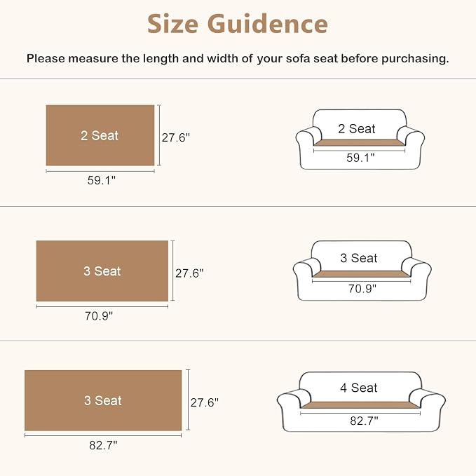 DREAMINGO Couch Cover for Dogs Washable - Fuzzy Sofa Covers Pet Friendly 27.6"x59.1", Soft Non Slip Pet Couch Cushion Protector Dog Bed Mat in Cream White - Image 5