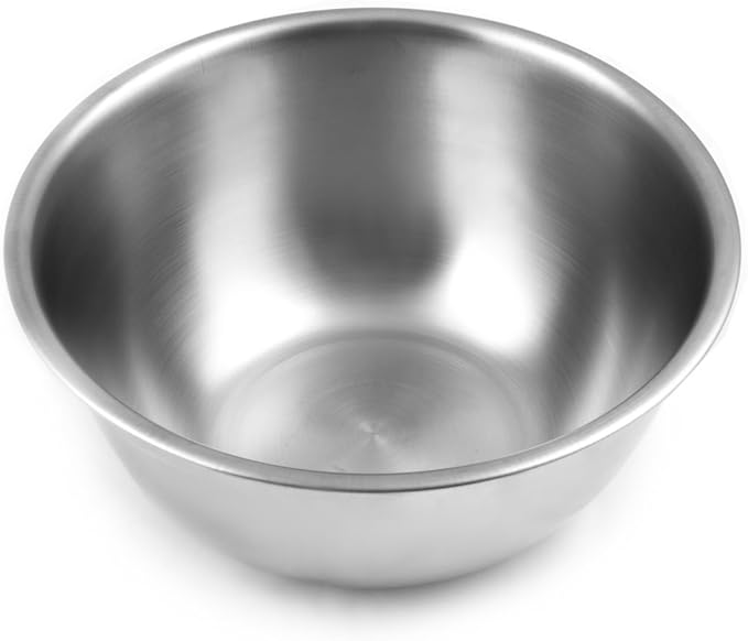 Fox Run Brands 2.75-Quart Stainless Steel Mixing Bowl, 9 x 9 x 4 inches, Metallic (Pack of 4) - Image 4