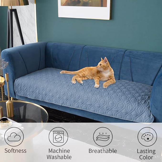 Ameritex Waterproof Dog Bed Cover Pet Blanket for Furniture Bed Couch Sofa Reversible - Image 7