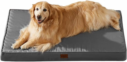 BFPETHOME Outdoor Waterproof Dog Bed for Large Dogs, Washable Cover, 54" | Outdoor & Indoor Use, Waterproof, For Medium, Large, Extra Large Dogs, Orthopedic, Egg Crate Foam, Up to 130 lbs by BFPETHOME