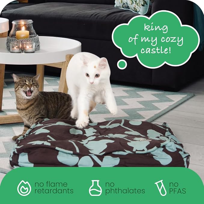 Molly Mutt Your Hand in Mine Dog Bed Duvet Cover, 100% Cotton Canvas Cover for Dog Bed, Puppy Bed, or Cat Bed, Durable, Washable, and Free of Harmful Chemicals, 22" x 27" x 5" - Image 6