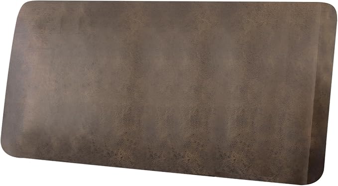 ANARACHON Leather Look Couch Cushion Covers Sofa Seat Slipcovers Sets Couches Furniture Protector for Sectional Armchair Loveseat Pets Kids Stretch Spandex Fabric (1 Cushion Loveseat, Light Brown) by ANARACHON
