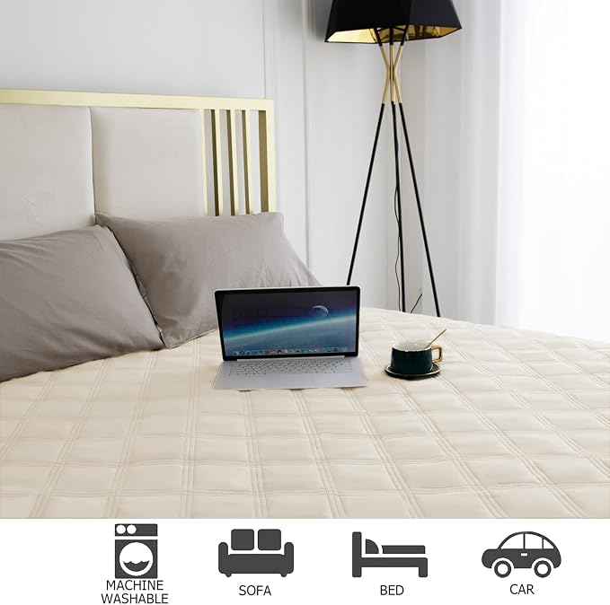Ameritex Waterproof Dog Bed Cover Pet Blanket with Anti-Slip Back for Furniture Bed Couch Sofa - Image 5