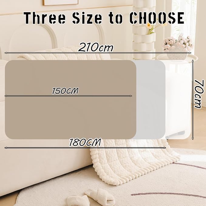 Mitid Sofa Cover Fuzzy Couch Cover for Pet, Couch Covers for Dogs Pets Mat | Washable Non-Slip Sofa Slipcover Cushion Protector Pets Friendly Mat, Dog Couch Cover, Square Couch Covers for Dogs Non Skid - Image 6