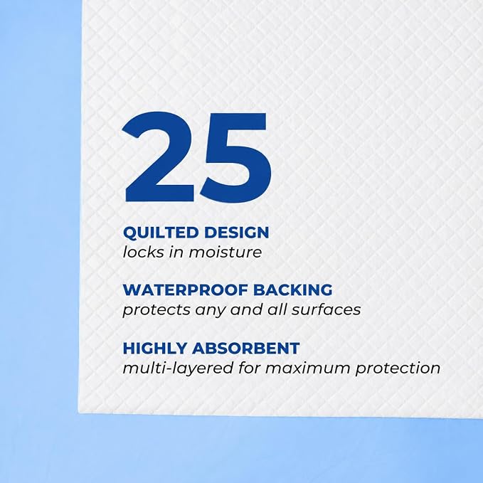 GREEN LIFESTYLE Underpads - Training Pet Pee Pads for Dogs, Cats - Pads for Adults, Seniors and Children - Ideal for Incontinence Protection (Pack of 25 - 30x36) - Image 2
