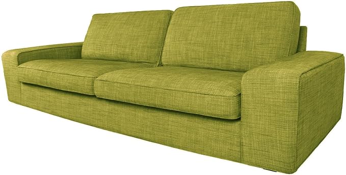 Couch Cover for IKEA Kivik 3 Seat 89.75in Sofa, Sofa Slipcover, S-16 by CRIUSJADECOR