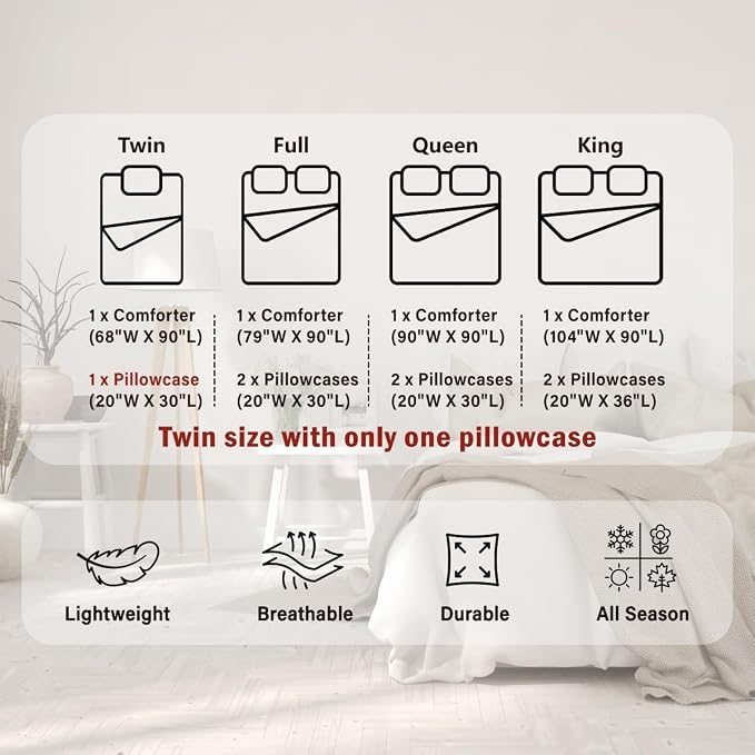 Manfei Cute Dinosaur Unicorn Comforter Set Twin Size,Cartoon Animal Star Rainbow Bedding Set Kids Girls Adult Room Decor,Kawaii Flower Leaf Down Comforter Soft Duvet Insert,1 Pillowcase - Image 6
