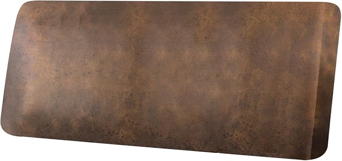 ANARACHON Leather Look Couch Cushion Covers Sofa Seat Slipcovers Sets Couches Furniture Protector for Sectional Armchair Loveseat Pets Kids Stretch Spandex Fabric (1 Cushion Sofa, Dark Brown) by ANARACHON