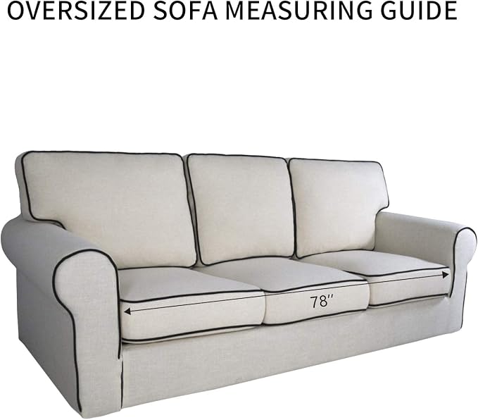 PureFit Reversible Quilted Sofa Cover, Water Resistant Slipcover Furniture Protector, Washable Couch Cover with Non Slip Foam and Elastic Straps for Kids, Dogs, Pets (X Large, Pink/Beige) | Pink/Beige, Water Resistant Couch Protector, Washable Pet Couc... - Image 6