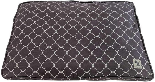 Molly Mutt Sheepy Wool-Filled Crate Pad, GOTS-Certified 100% Organic Cotton Canvas Cover with Soft 100% Natural Wool Insert, Ideal for Dog Bed or Kennel, Clark Gable, 54" x 37" x 2.5" by MollyMutt