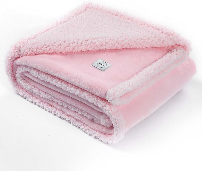 Waterproof Dog Blanket Reversible Fluffy Pet Bed Cover Pink Puppy Blankets Leakproof Sofa Couch Washable Cover Cat Pet Blanket for Warm-S by Unknown