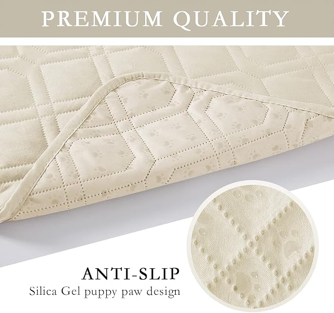 SUNNYTEX Waterproof Dog Bed Cover Dog Mat Pet Pad Pet Blanket for Couch Sofa Bed Mat Anti-Slip Furniture Protrctor - Image 3