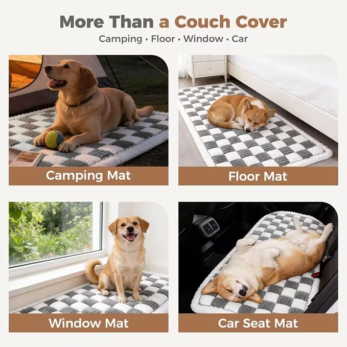 Couch Covers for Dogs, Washable Sofa Couch Cover for Pet, Couchs Covers for Cushion Sofa Pet Friendly, Non Slip Sofa Cover (27.6''*59.06''/70 x 150cm) Thickened Version - Image 6
